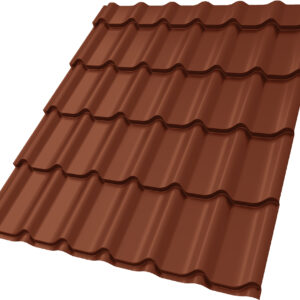 Металлочерепица Классик ("Classic") v02 0,5 Satin